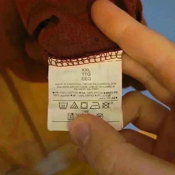 Rust Colored Picket Tee - Picture 5 of 6